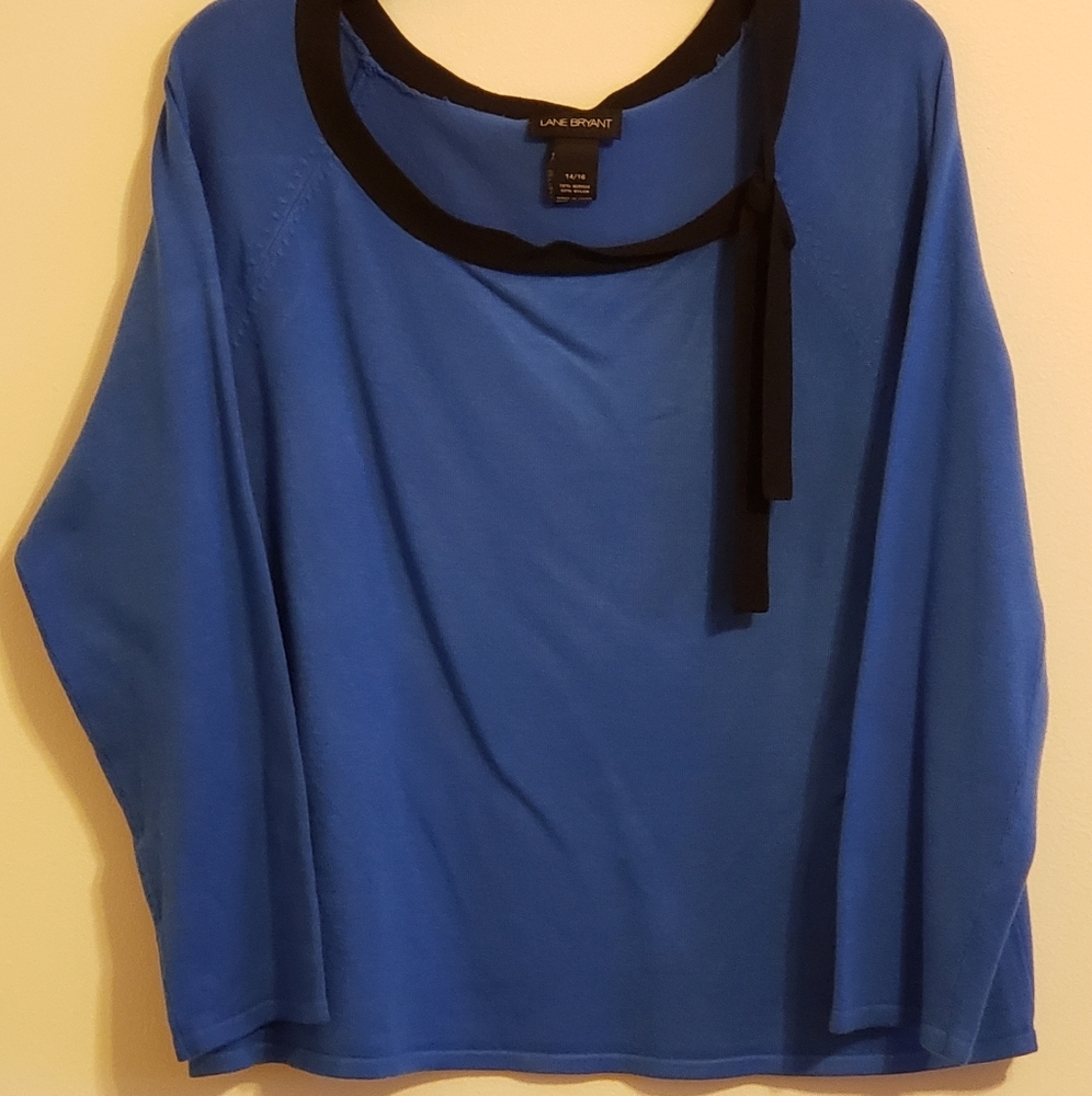 Lane Bryant Royal Blue Sweater